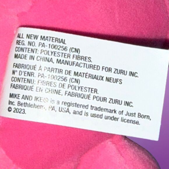 Snackles Mystery Plush Squishy Comfort Plush with Licensed Mike N Ike P9 - Picture 6 of 8